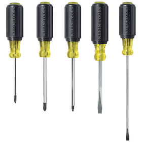 Klein Tools 80031 screwdrivers group shot showing a versatile, ready-to-use set for repairs