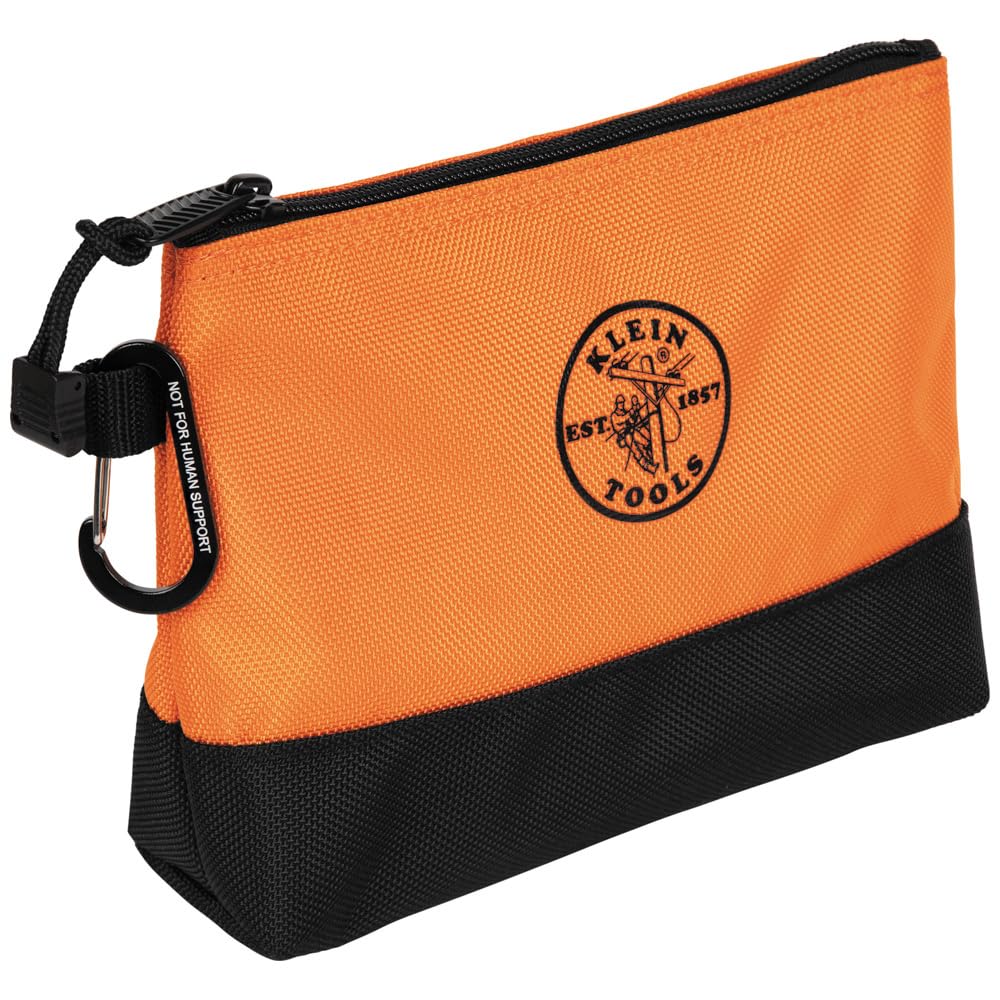 Klein Tools 80183 color-coded canvas bag set for easy category storage