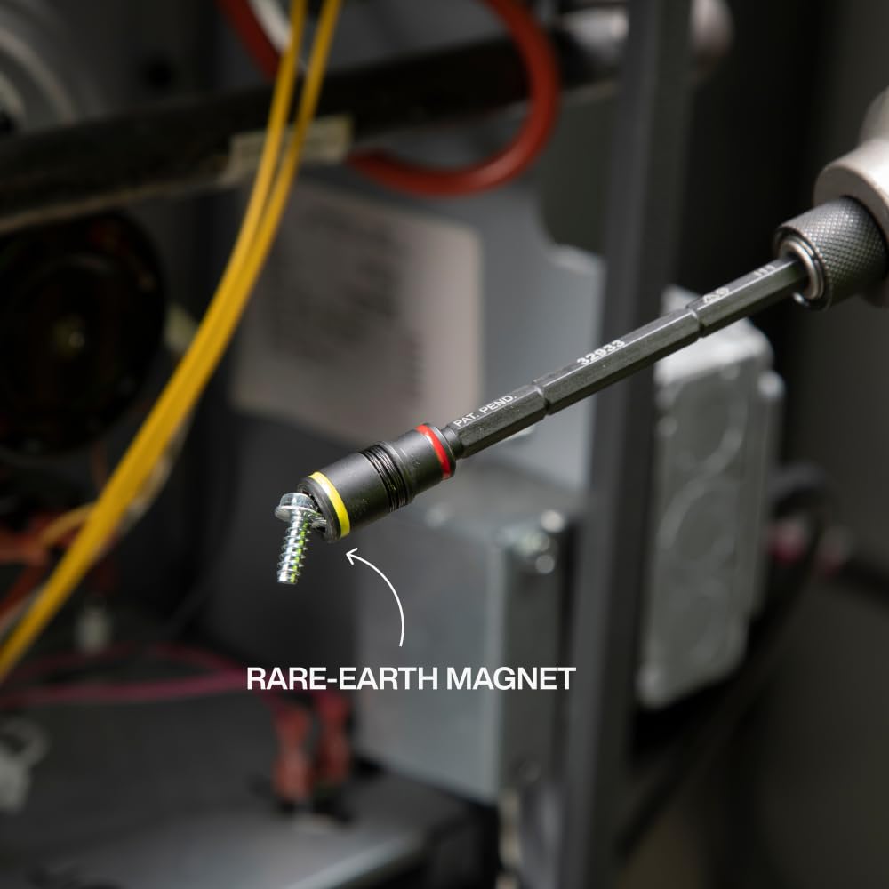 Klein Tools 80192 quick-connect handle attaches to drivers with ease