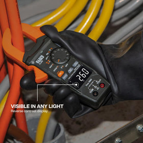Klein Tools 80197 true RMS measurements support accurate current and voltage readings.