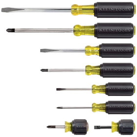 Klein Tools 85078 screwdriver set in packaging, ready for versatile on-the-go projects.