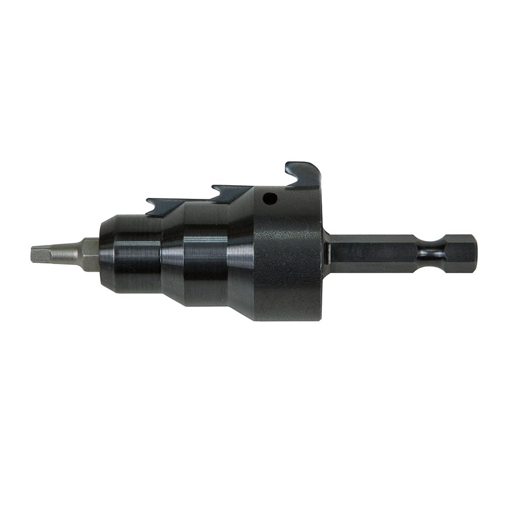 Klein Tools 85091 power conduit reamer in action for faster conduit prep