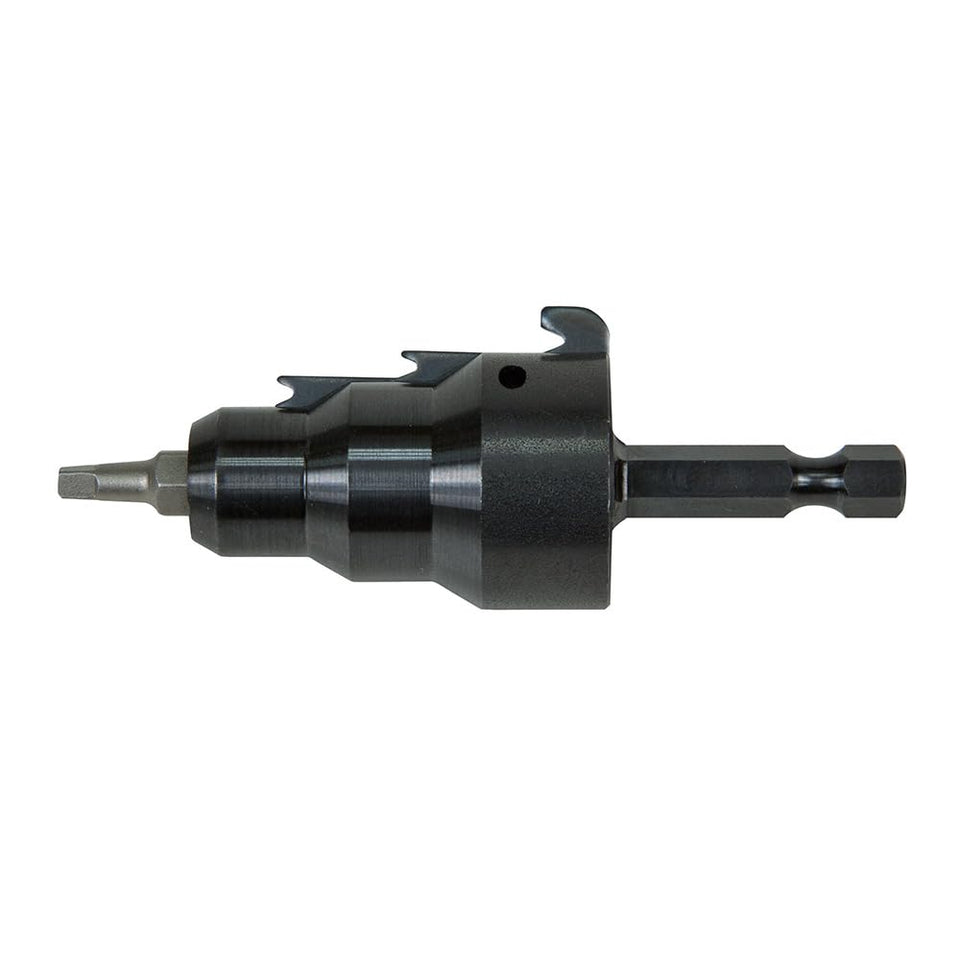Klein Tools 85091 power conduit reamer in action for faster conduit prep