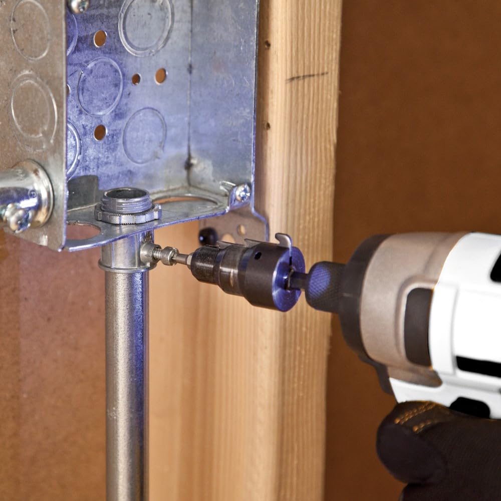 Klein Tools 85091 universal fit for power drill chucks