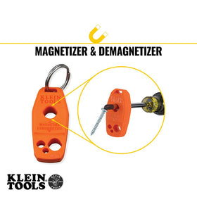Klein Tools 85148 Tip-Ident helps identify screwdriver type and orientation quickly