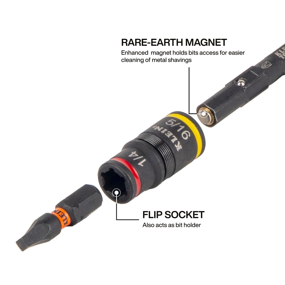 Klein Tools 85191HD Cushioned-Grip handle delivers comfortable torque