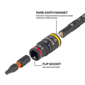 Klein Tools 85191HD Cushioned-Grip handle delivers comfortable torque