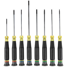 Klein Tools 85617 mini precision flat-tip screwdriver for tight spaces