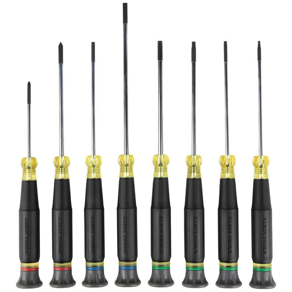 Klein Tools 85617 mini precision flat-tip screwdriver for tight spaces