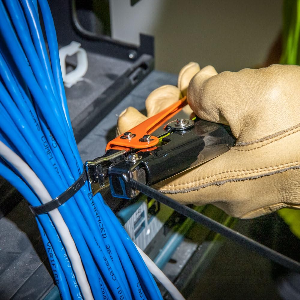 Klein Tools 86570 supports 120-250 lb ties for versatile applications.
