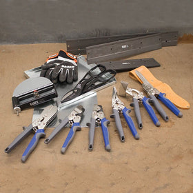 Klein Tools 89556 cutting vinyl and soft metals with ease