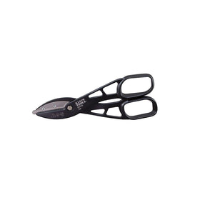 Klein Tools 89556 tin snips front view cutting tin smoothly