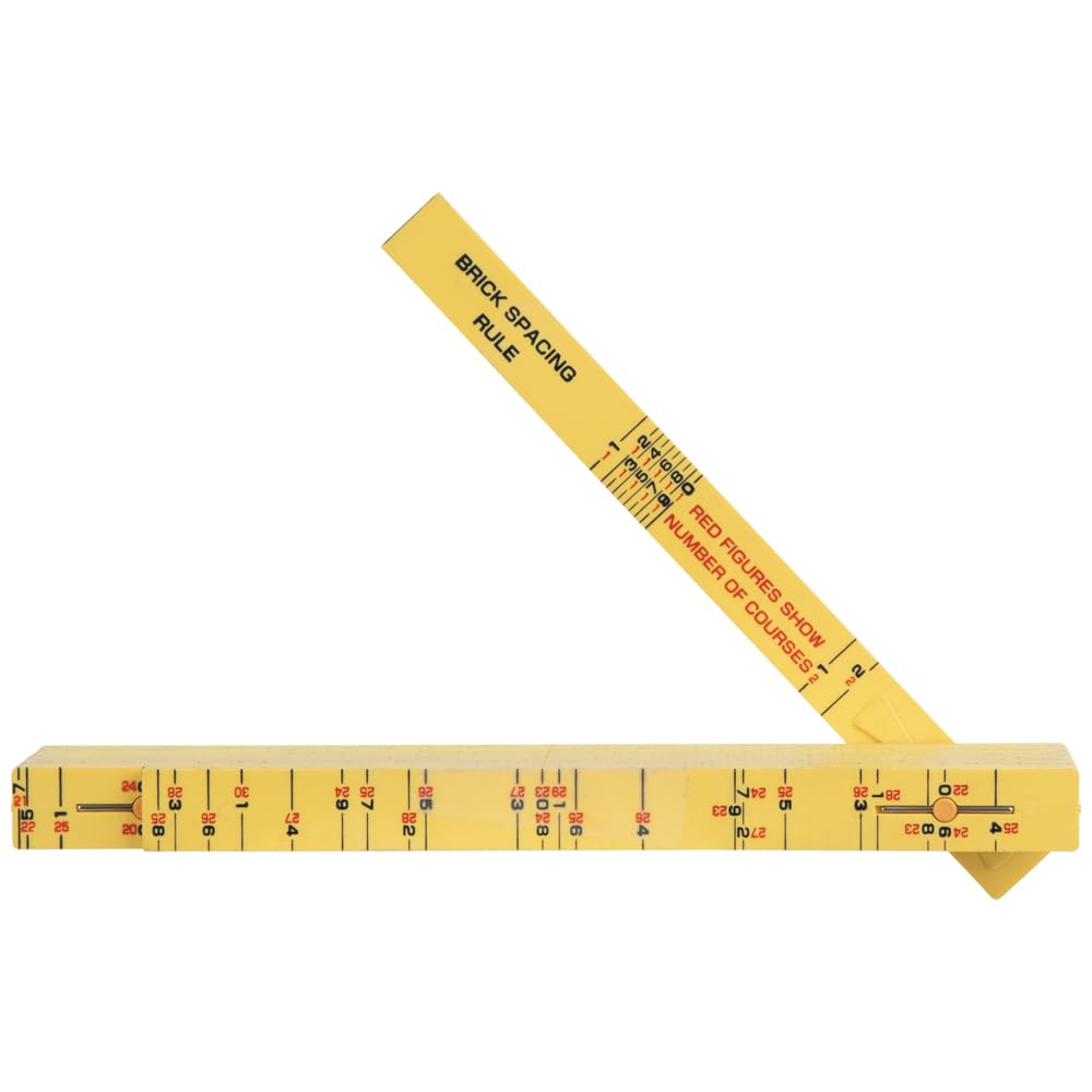 Klein Tools 91163B folding ruler showing outside reading for quick imperial measurements.