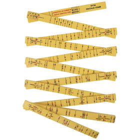 Klein Tools 91163B brick and inch measurements for versatile use.
