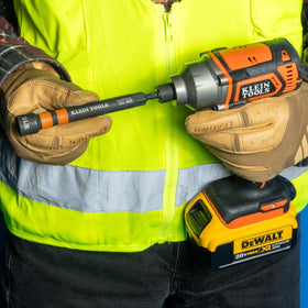 Klein Tools 916PNDHC extended 5-inch shaft enhances reach
