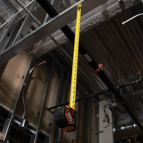 Sturdy metal belt clip keeps Klein Tools 9225 within reach.