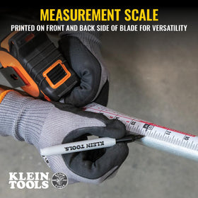 Klein Tools 9235 impact-resistant housing provides secure grip during heavy use.
