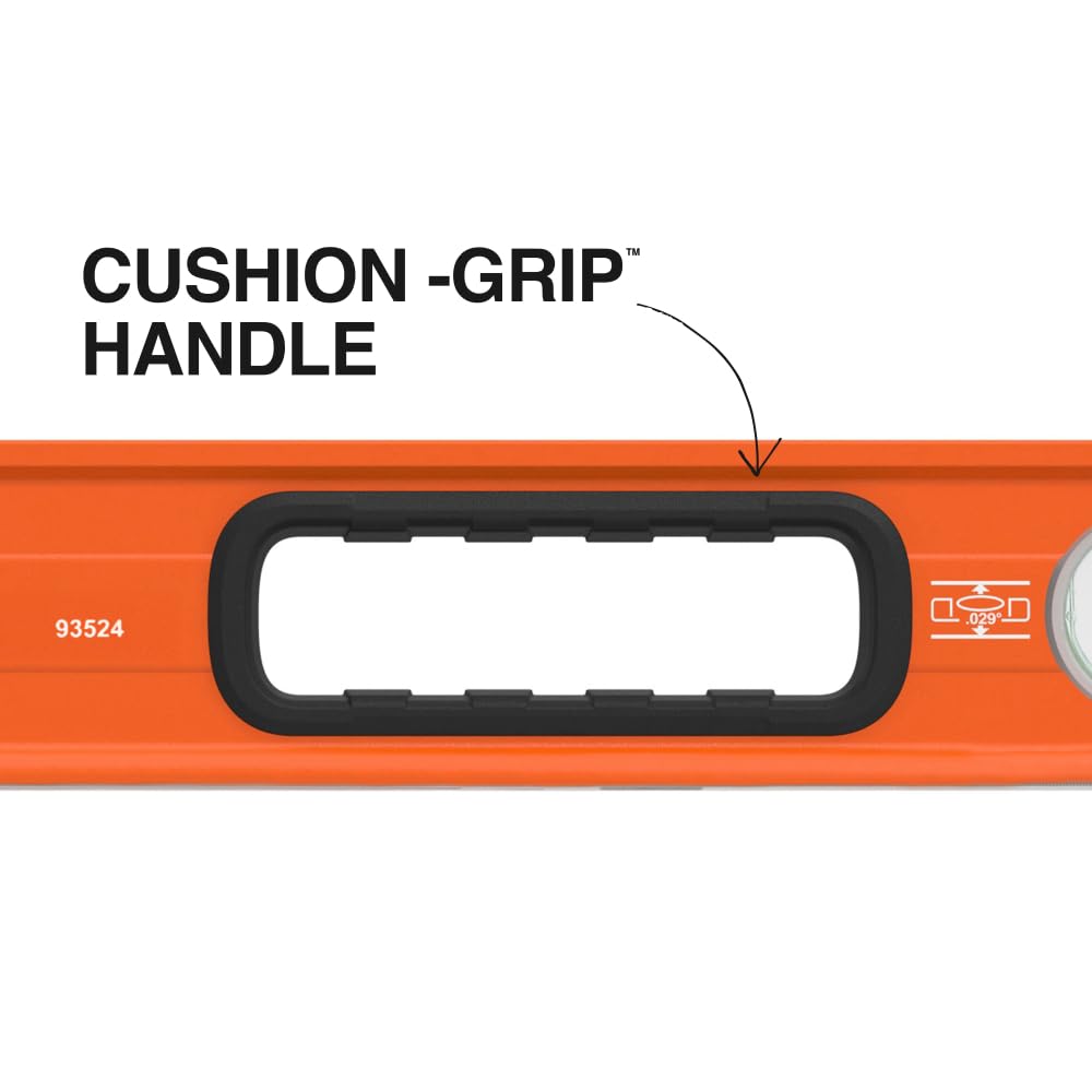 V-groove on Klein Tools 93524 fits conduit and pipe securely during setup