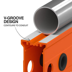 Klein Tools 93524MAG orange body enhances jobsite visibility for faster spotting