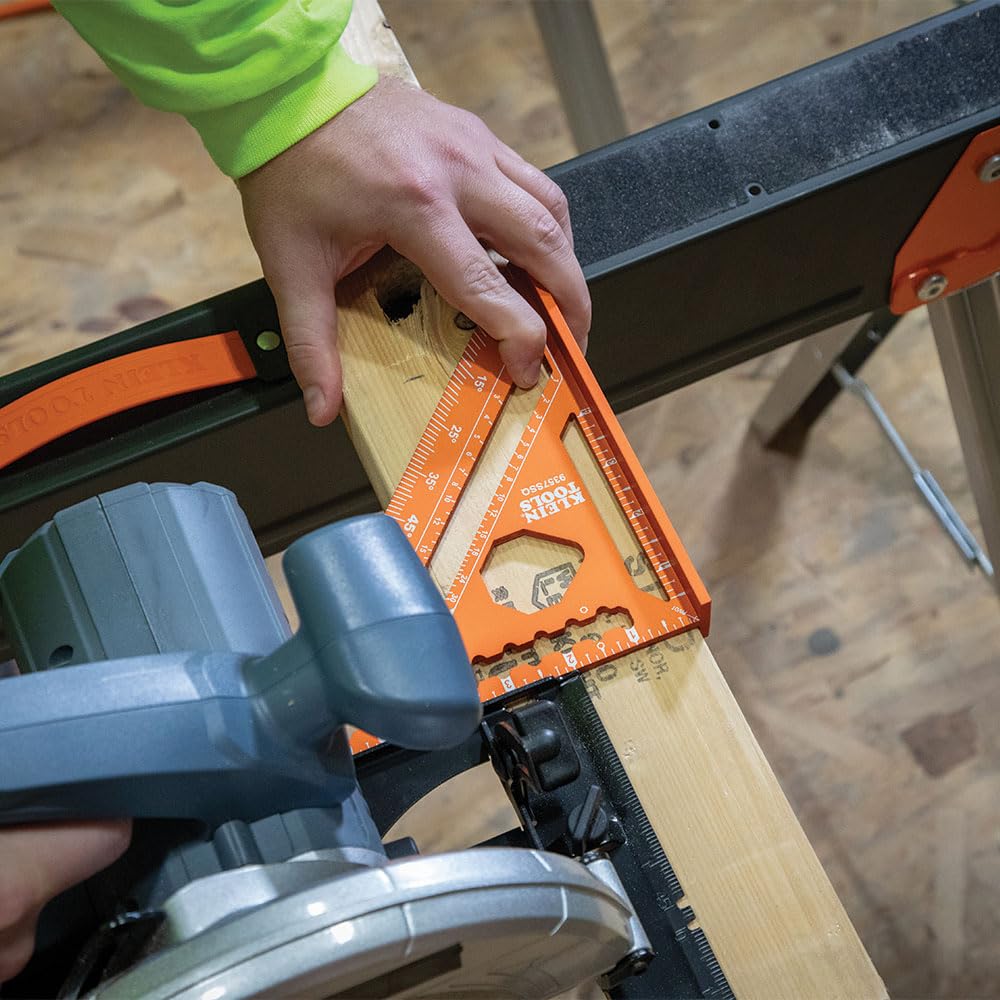 Klein Tools 9357SSQ on-site use for framing and woodworking