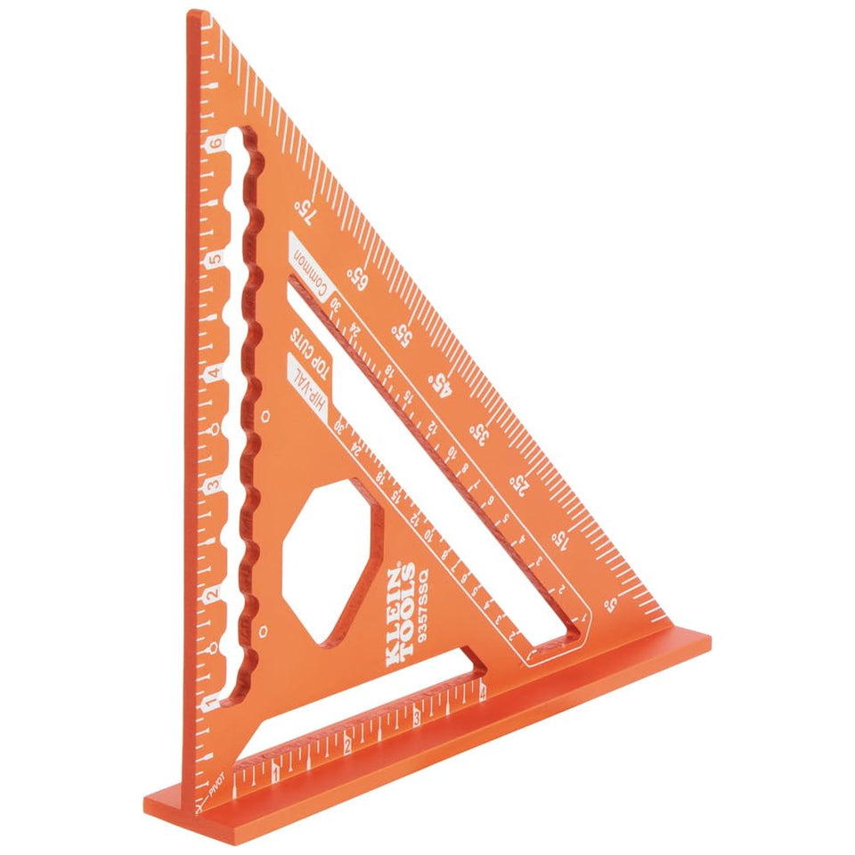 Klein Tools 9357SSQ square markings for quick on-site layout