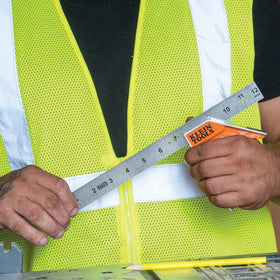 Klein Tools 935CSEL 90/45-degree edges support accurate layout and angles