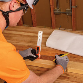 Klein Tools 935DAF powered by a single AAA battery for on-the-go use