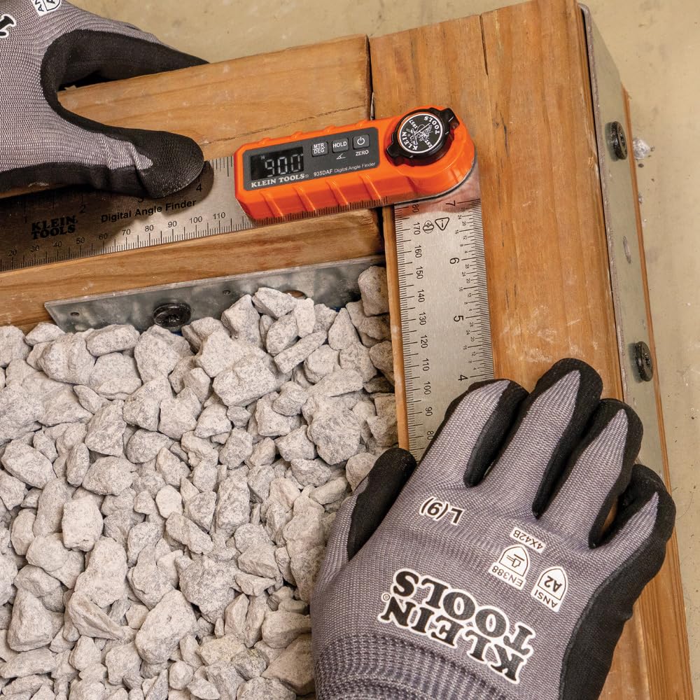 Klein Tools 935DAF bright LED display for easy reading in any light