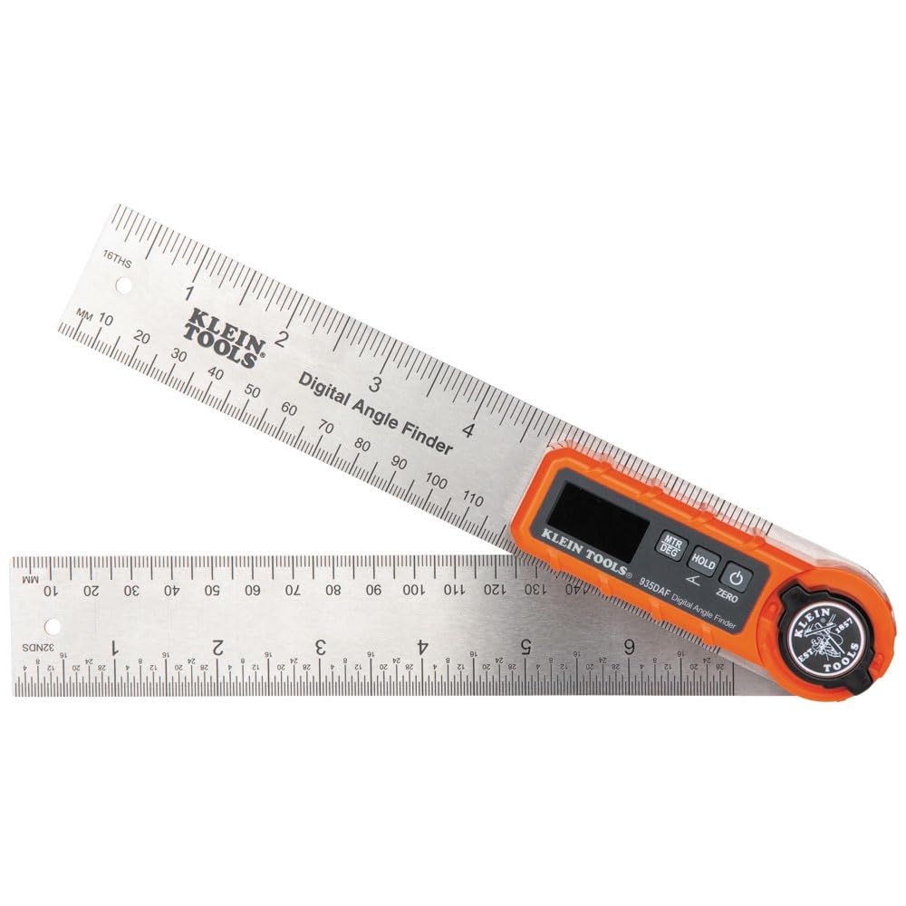 Klein Tools 935DAF digital angle finder with compact 3-in-1 display for quick angle checks