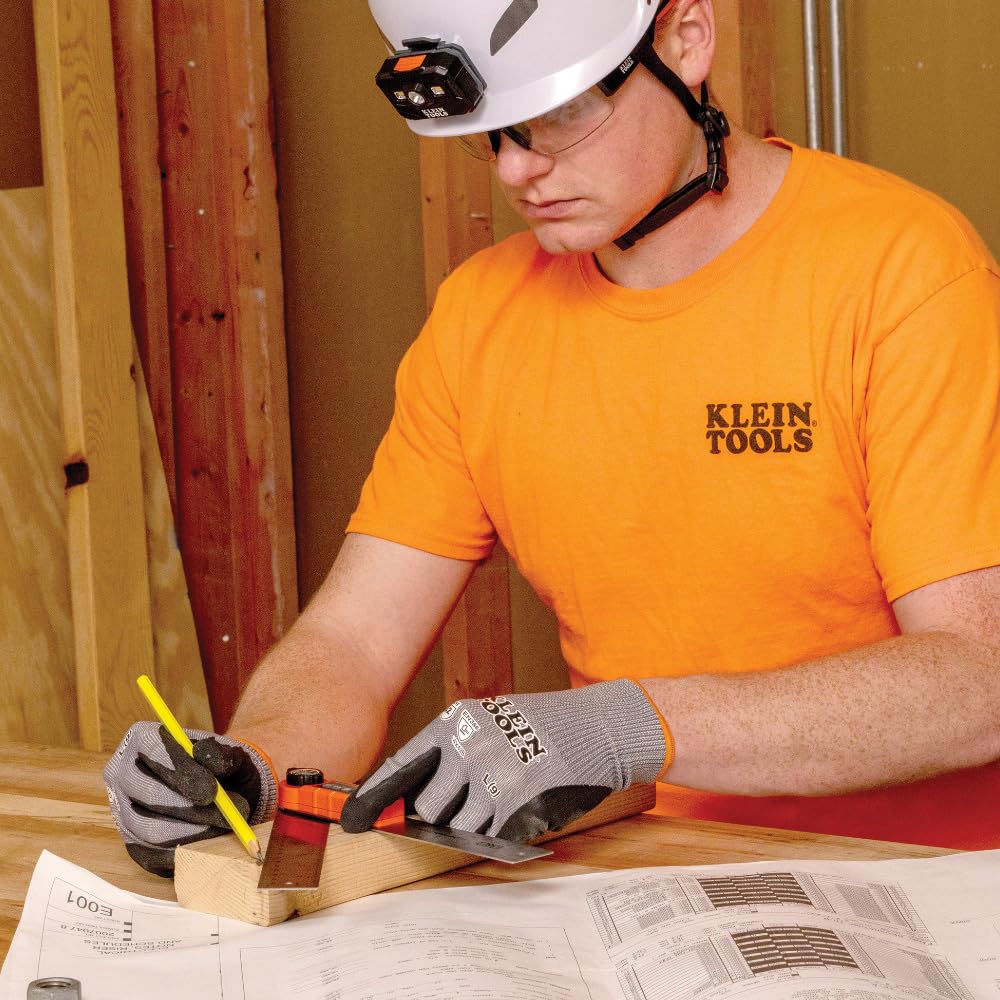 Klein Tools 935DAF durable rust-resistant ruler with etched markings