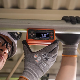 Klein Tools 935DAGL pitch settings simplify selecting common angles per foot