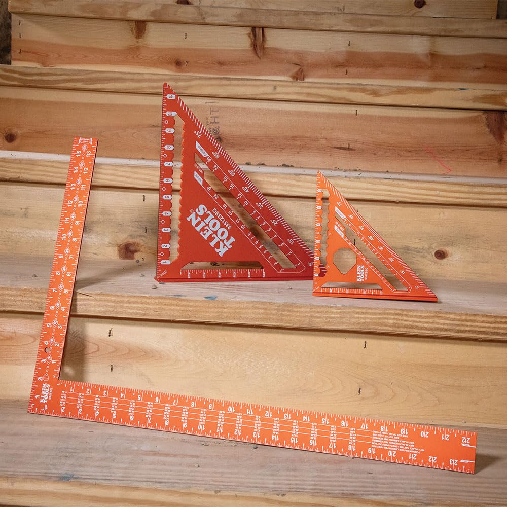 Klein Tools 935FSQ supports quick angle checks and layout in woodworking.