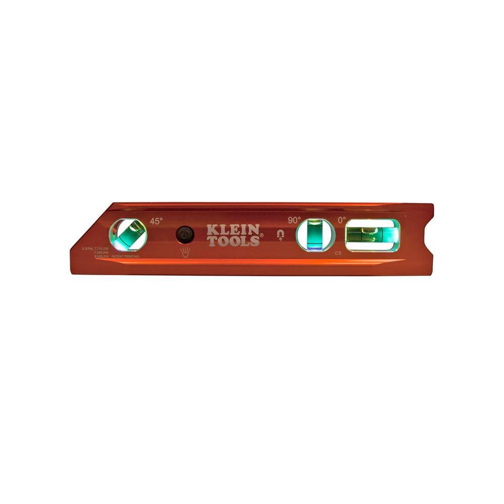 Klein Tools 935RBLT level aluminum billet delivers durability and lightweight handling