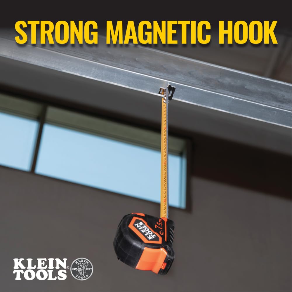 Klein Tools 9375 nylon-reinforced blade resisting wear in rough job-site conditions.