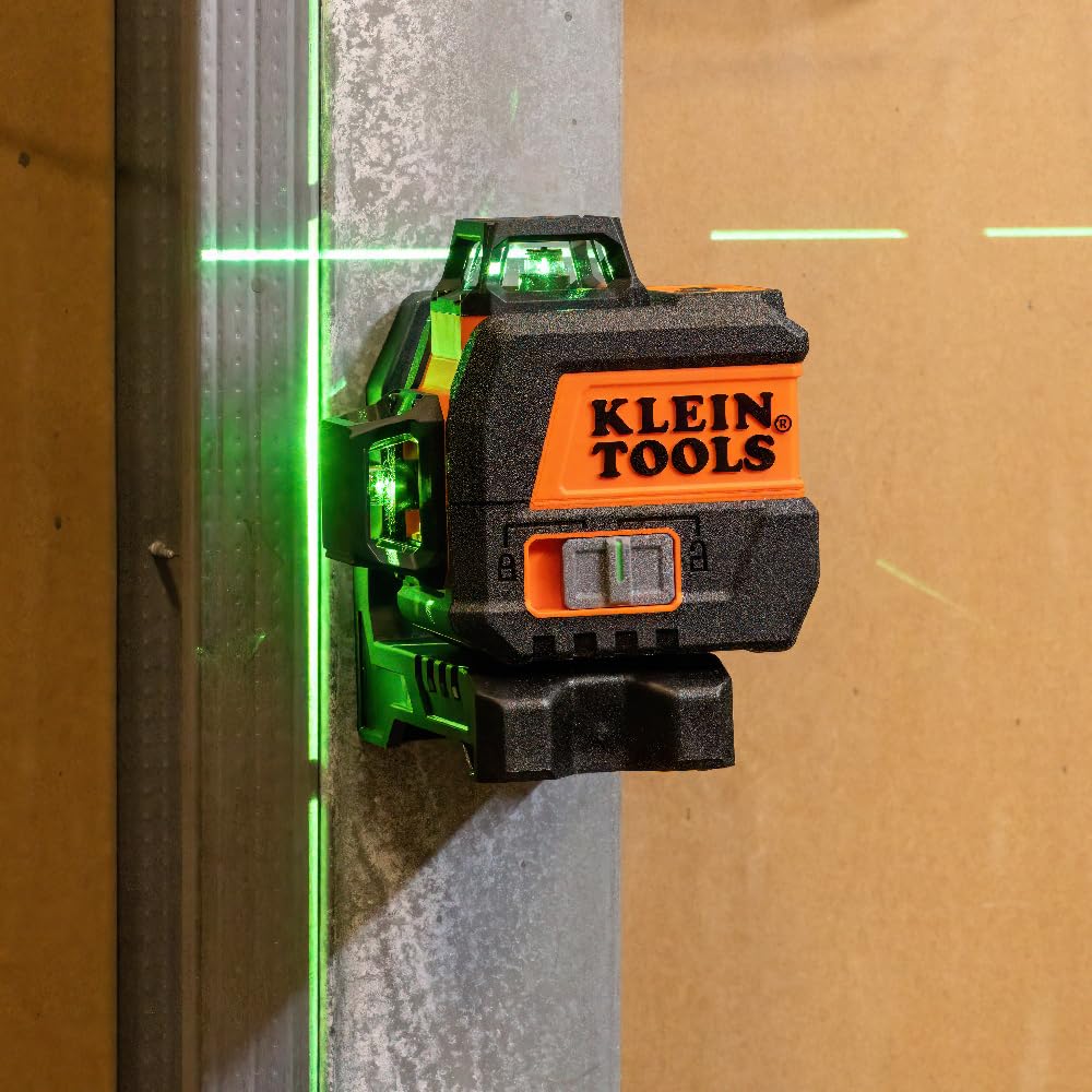 Klein Tools 93CPLG tripod-compatible mounting for flexible placement