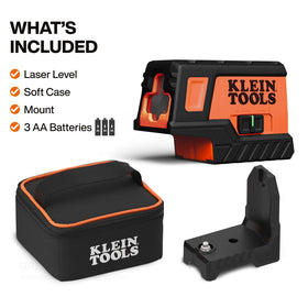 Klein Tools 93MCLPG base cut-out allows direct alignment on 2x4s and tracks