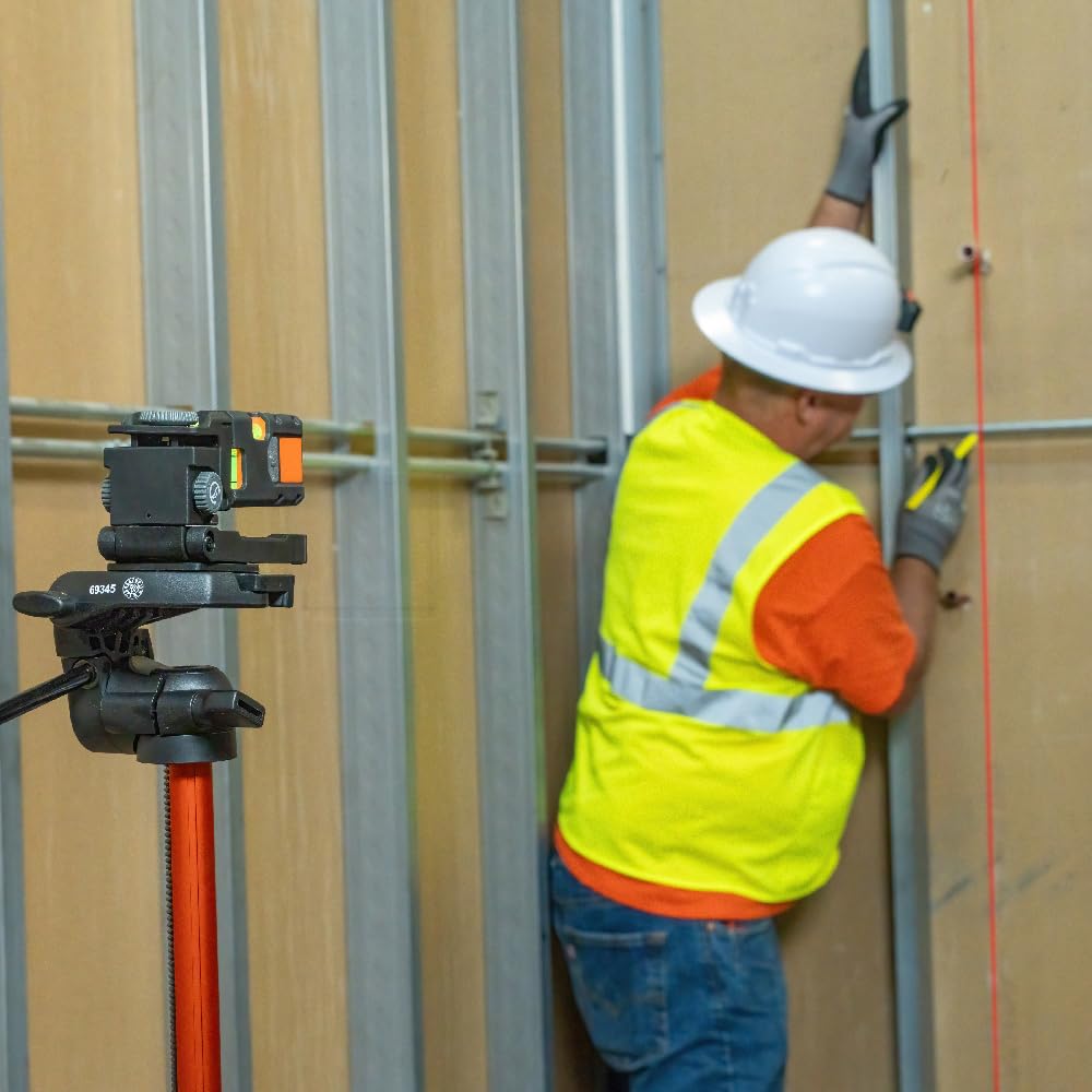 Klein Tools 93PTL magnetic mounting options secure on metal surfaces.