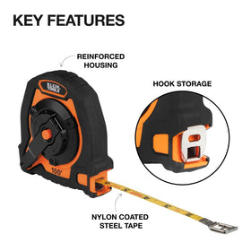 Klein Tools 94100CR 3-to-1 gear fast retraction for quicker blade return.