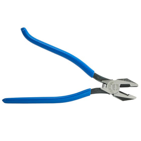Klein Tools 94508 angled-head cutters accessing confined areas.