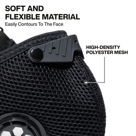 Klein Tools adjustable head straps ensure a secure, comfortable fit during long shifts.