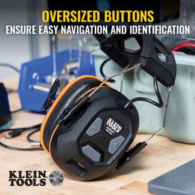 Klein Tools AESEM1 environmental microphones ensure clearer calls in noisy environments.