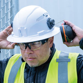 Klein Tools 60502 earmuffs protect hearing without sacrificing comfort
