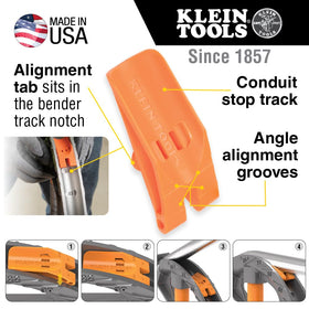 Reinforced aluminum head offers strength with light weight for easy handling.
