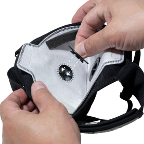 Klein Tools anti-fogging design keeps eyewear clear during detailed tasks.