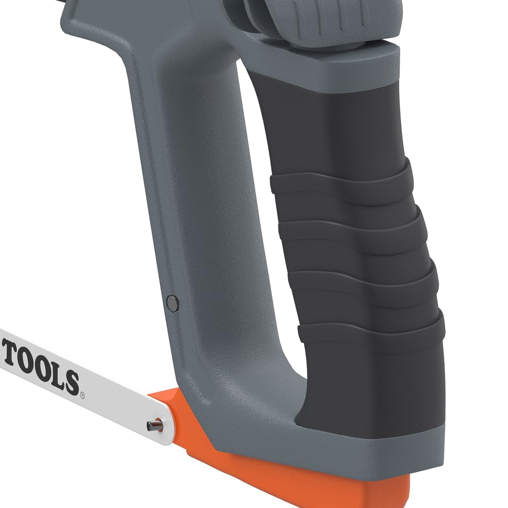 Includes 6 in by 24 TPI bi-metal blade for tight spaces and reciprocating tasks.