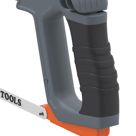 Includes 6 in by 24 TPI bi-metal blade for tight spaces and reciprocating tasks.