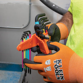 Klein Tools BLS18 compact caddy keeps keys organized at a glance