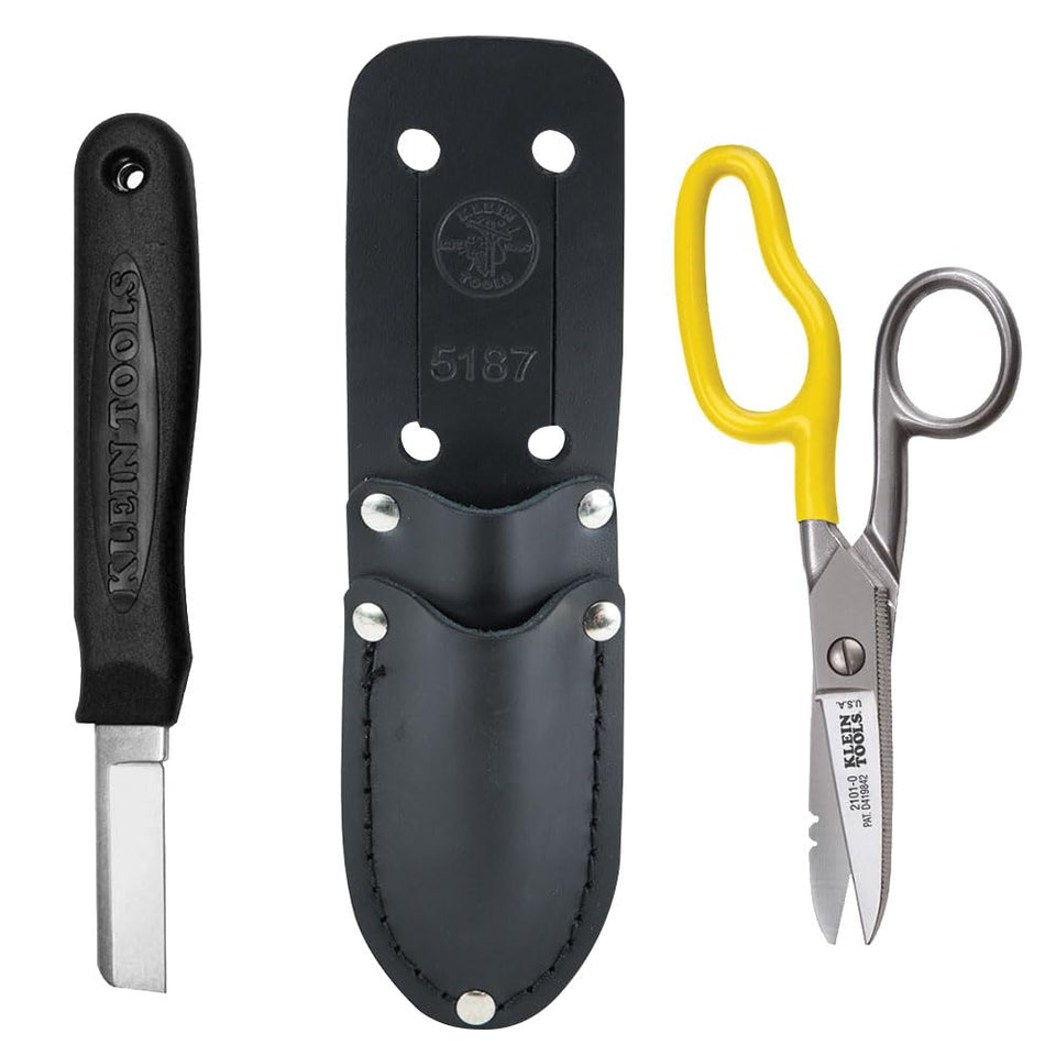 Klein Tools cable splicer knife blade for durable coax splicing
