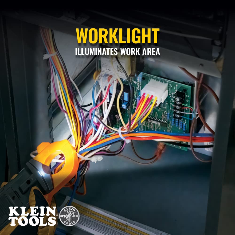 Klein Tools CL445 non-contact voltage test for safe live testing