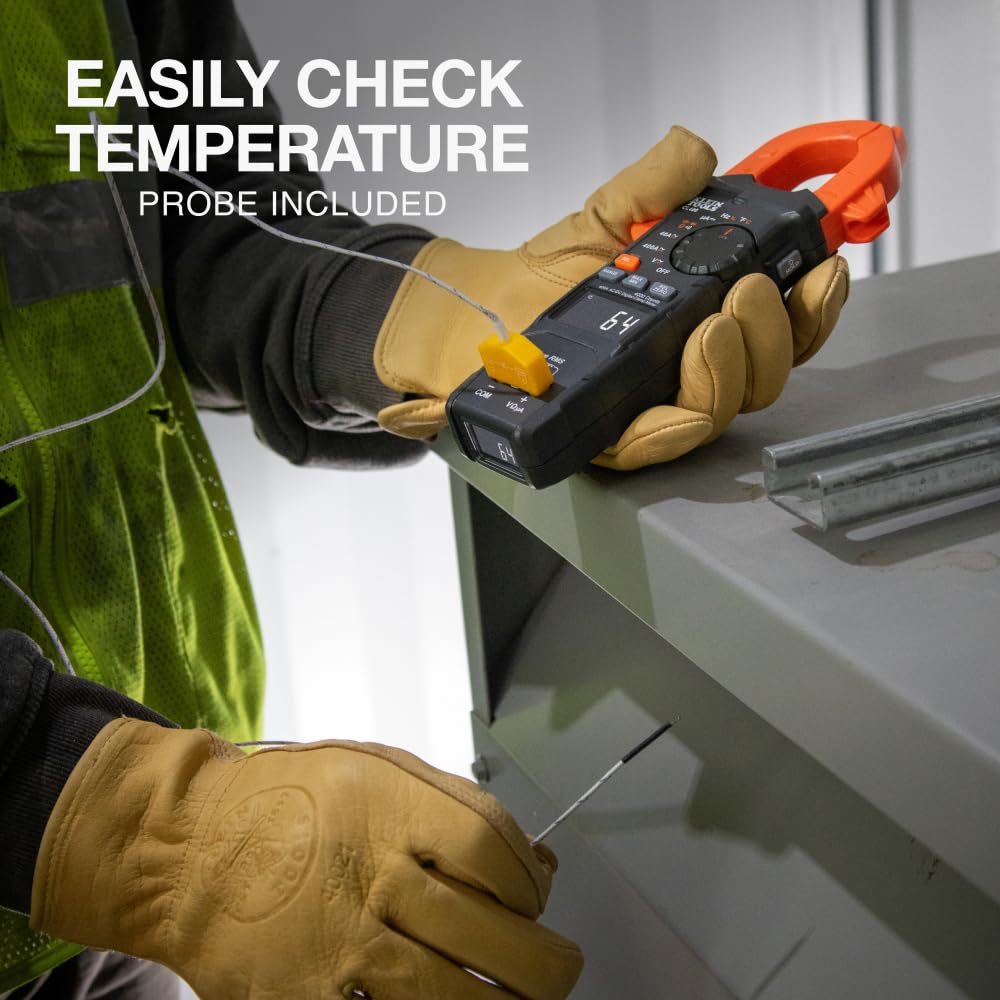 Klein Tools CL490 auto-ranging meter streamlines complex electrical testing.